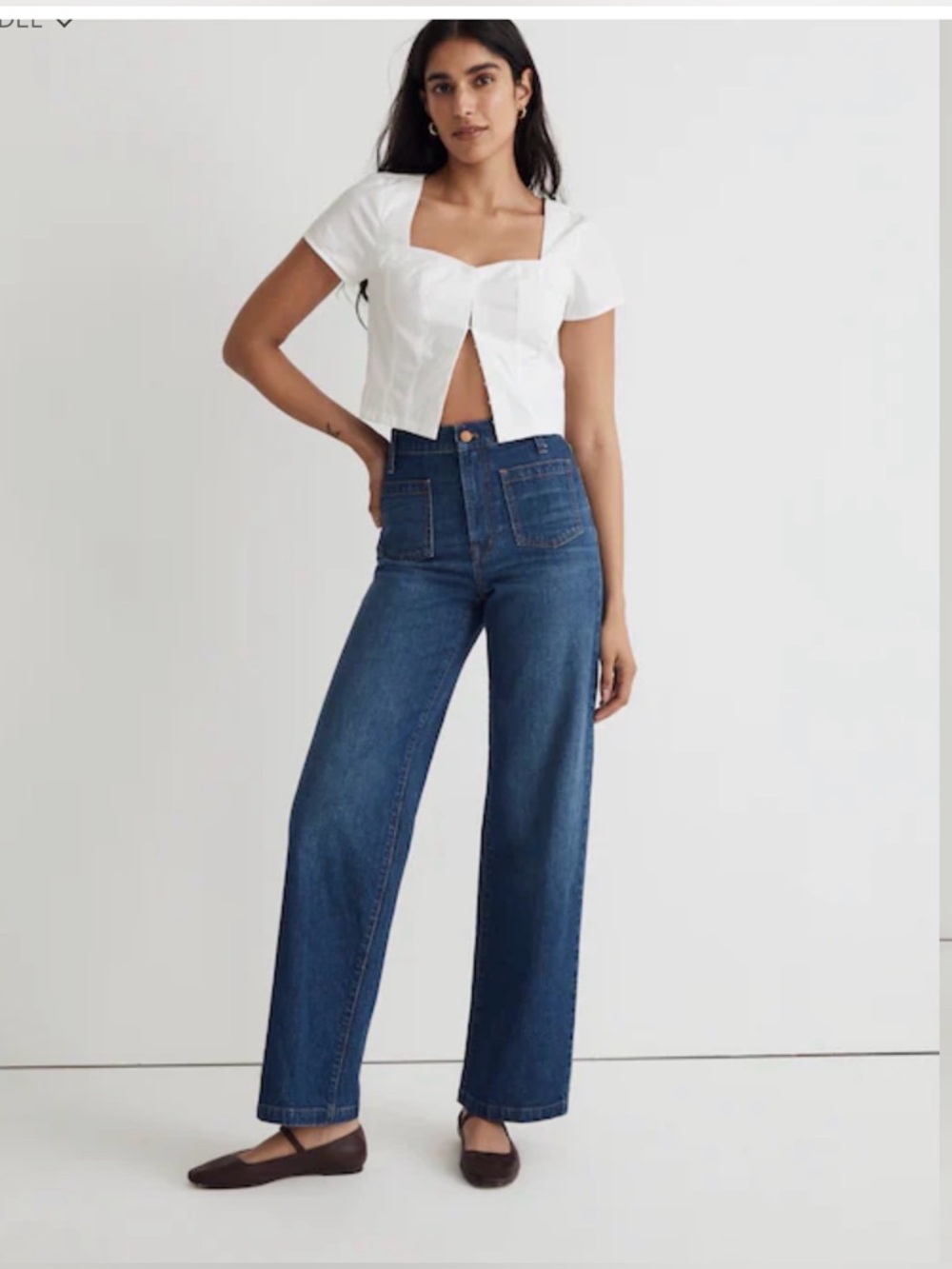 Madewell The Perfect Vintage Wide Leg Jean